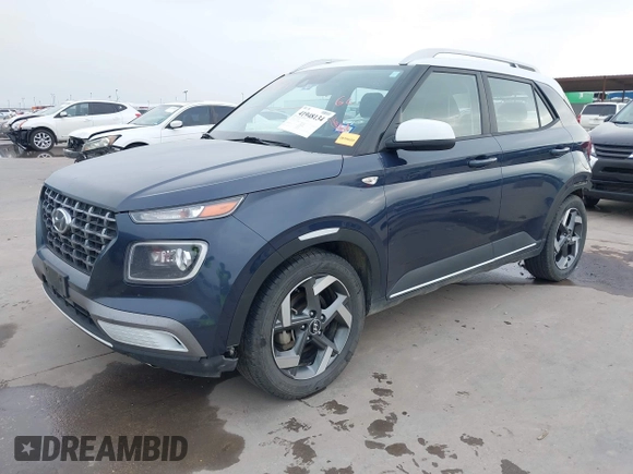 2020 Hyundai Venue SEL with VIN KMHRC8A32LU027103, listed as a IAAI auction lot 41948134 with 152,489 mi miles. Bid and sale history available at carsss.com. Image 19.