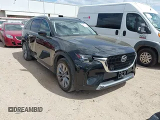 2024 Mazda CX-90 3.3 Turbo Premium with VIN JM3KKDHD8R1162667, listed as a IAAI auction lot 41826380 with 15,252 mi miles. Bid and sale history available at carsss.com. Image 1.