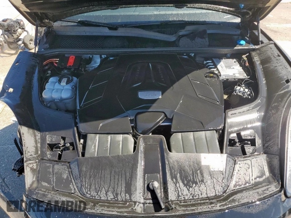2023 Porsche Cayenne with VIN WP1AA2AY1PDA02570, listed as a Copart auction lot 57474635 with 31,407 mi miles and Salvage title. Bid and sale history available at DreamBid. Image 12.