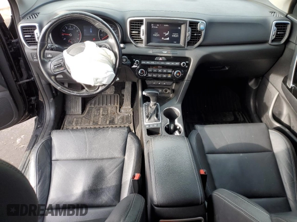2018 Kia Sportage EX with VIN KNDPNCAC9J7482065, listed as a Copart auction lot 44206645 with 112,811 mi miles and Clean Title. Bid and sale history available at carsss.com. Image 8.
