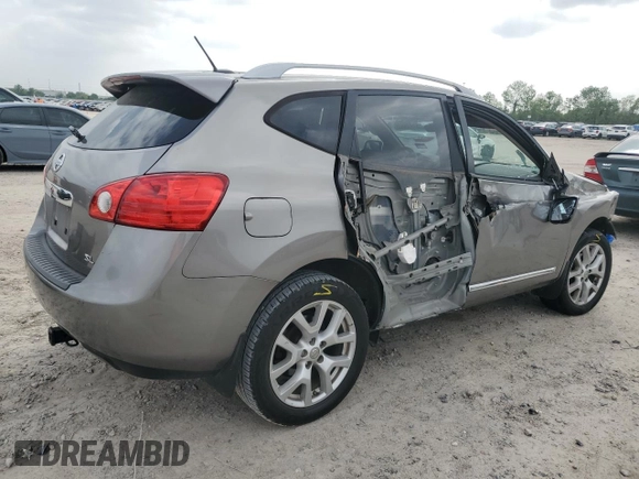 2013 Nissan Rogue SL with VIN JN8AS5MT2DW543275, listed as a Copart auction lot 51378605 with 158,105 mi miles and Salvage Title. Bid and sale history available at carsss.com. Image 3.