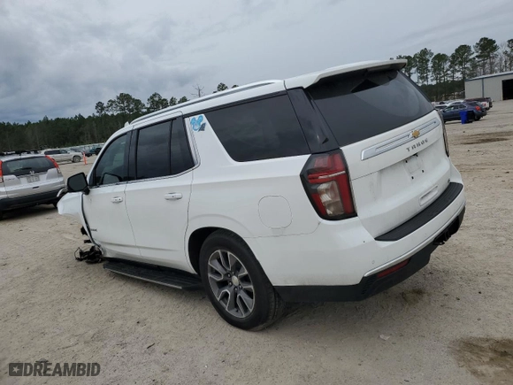 2022 Chevrolet Tahoe LT with VIN 1GNSCNKD6NR308118, listed as a Copart auction lot 46028955 with 49,763 mi miles and Salvage Title. Bid and sale history available at carsss.com. Image 2.