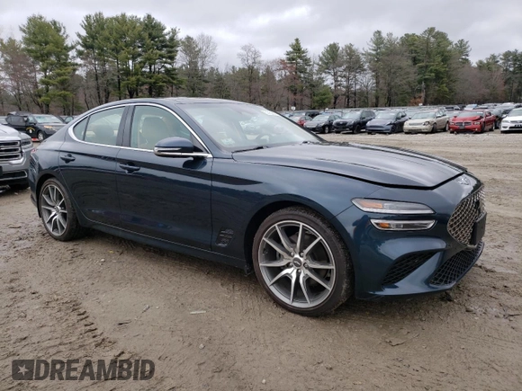 2022 Genesis G70 2.0T с VIN KMTG34TA3NU087864, выставлен на аукционе Copart как лот 51462885 с пробегом 20 213 миль миль и Списание • Salvage title. История ставок и продаж доступна на DreamBid. Изображение 4.