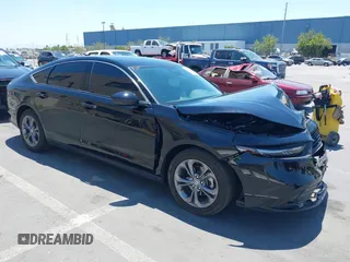 2024 Honda Accord EX with VIN 1HGCY1F32RA058052, listed as a IAAI auction lot 42734991 with 8,075 mi miles and . Bid and sale history available at DreamBid. Image 1.