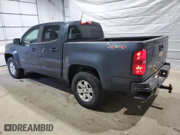 2019 Chevrolet Colorado 4WD Work Truck z VIN 1GCGTBEN2K1240251, wystawiony jako Copart lot #48980085 z przebiegiem 141 759 mil mil oraz Szkoda całkowita • Salvage title. Historia ofert i sprzedaży dostępna na DreamBid. Obrazek 2.