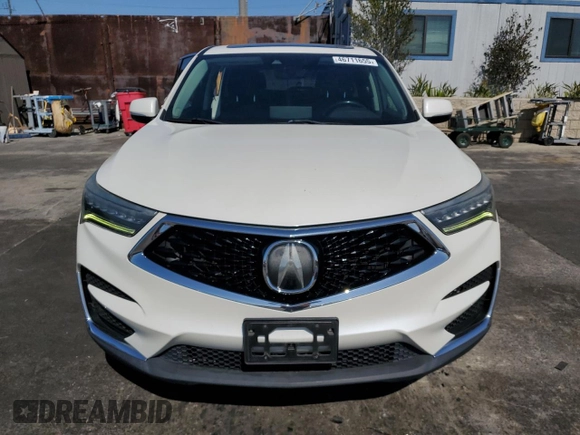 2019 Acura RDX with VIN 5J8TC1H36KL020202, listed as a Copart auction lot 46711655 with 67,494 mi miles and Salvage Title. Bid and sale history available at carsss.com. Image 5.