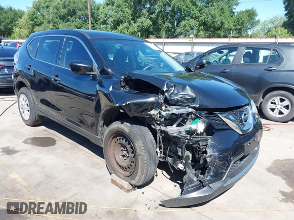2016 Nissan Rogue S with VIN JN8AT2MV6GW153992, listed as a IAAI auction lot 42074239 with 82,110 mi miles. Bid and sale history available at carsss.com. Image 1.