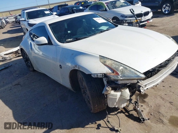 2017 Nissan 370Z with VIN JN1AZ4EH2HM953493, listed as a IAAI auction lot 41228710 with 82,114 mi miles. Bid and sale history available at carsss.com. Image 1.