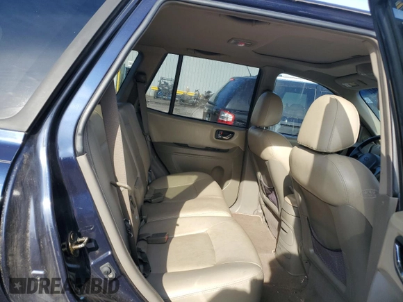 2005 Hyundai Santa Fe GLS with VIN KM8SC73E95U936274, listed as a Copart auction lot 76955984 with 166,437 mi miles and Salvage Title. Bid and sale history available at carsss.com. Image 10.