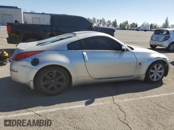 2005 Nissan 350Z Touring with VIN JN1AZ34E95M650076, listed as a Copart auction lot 46867965 with 135,122 mi miles and Clean Title. Bid and sale history available at DreamBid. Image 3.