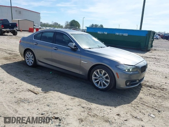 2016 BMW 5 Series 535i with VIN WBA5B1C52GG134715, listed as a IAAI auction lot 41826700 with 66,362 mi miles and . Bid and sale history available at DreamBid. Image 1.