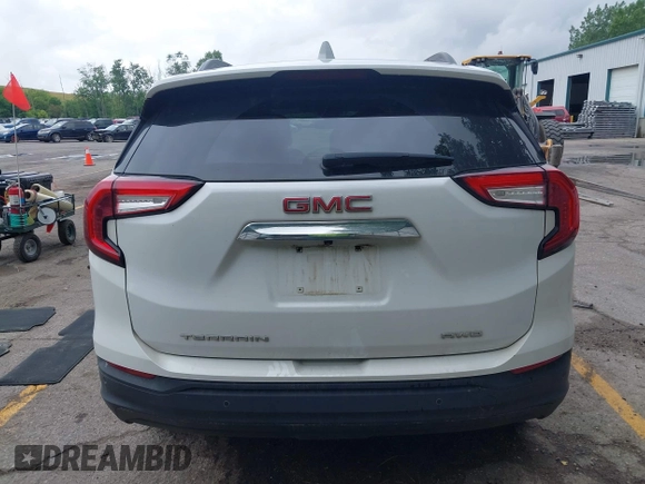 2023 GMC Terrain SLE with VIN 3GKALTEG6PL238083, listed as a IAAI auction lot 42583941 with 65,892 mi miles and . Bid and sale history available at DreamBid. Image 17.