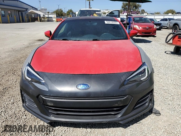 2017 Subaru BRZ Premium with VIN JF1ZCAB19H9606212, listed as a Copart auction lot 50418555 with 66,410 mi miles and Salvage Title. Bid and sale history available at carsss.com. Image 5.