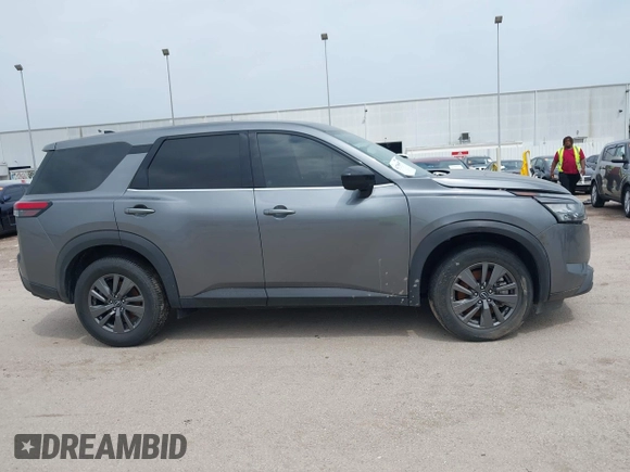 2023 Nissan Pathfinder S with VIN 5N1DR3AC0PC205758, listed as a IAAI auction lot 41796997 with 37,062 mi miles and . Bid and sale history available at DreamBid. Image 14.