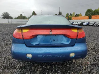 2001 Saturn SC with VIN 1G8ZR12791Z118164, listed as a Copart auction lot 74393904 with 158,308 mi miles and Salvage Title. Bid and sale history available at carsss.com. Image 6.