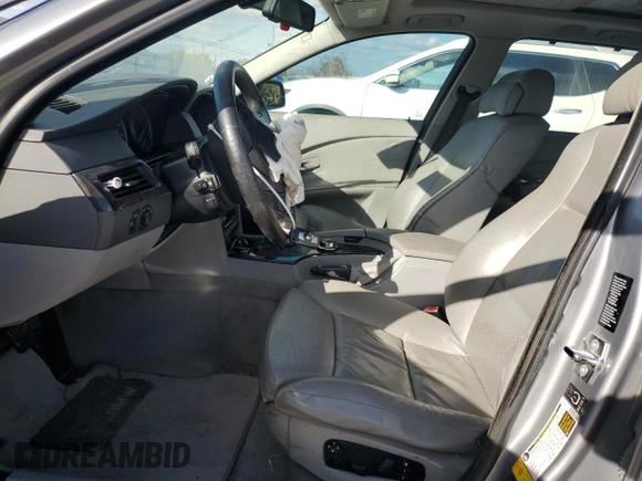 2006 BMW 5 Series 530xi with VIN WBANN735X6CN02686, listed as a Copart auction lot 78018484 with Not Provided miles and Salvage Title. Bid and sale history available at carsss.com. Image 7.