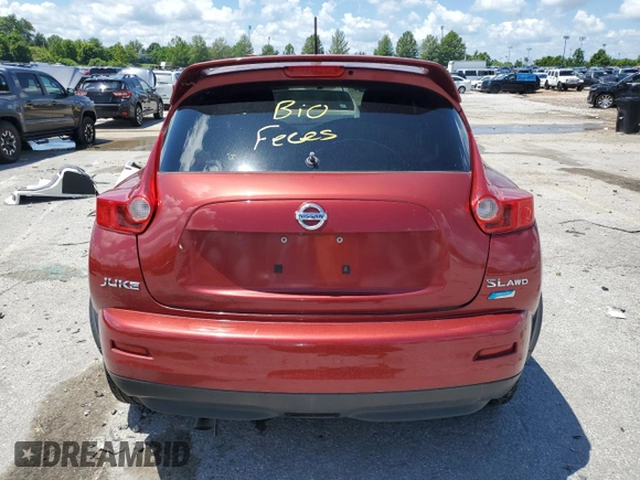 2014 Nissan Juke SL with VIN JN8AF5MV5ET360073, listed as a Copart auction lot 63982605 with Not provided miles and Clean title. Bid and sale history available at DreamBid. Image 6.
