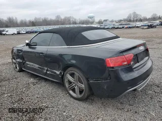 2013 Audi S5 Premium Plus z VIN WAUCGAFHXDN007684, wystawiony jako Copart lot #49976475 z przebiegiem 59 301 mil mil oraz Szkody całkowita. Historia ofert i sprzedaży dostępna na DreamBid. Obrazek 2.