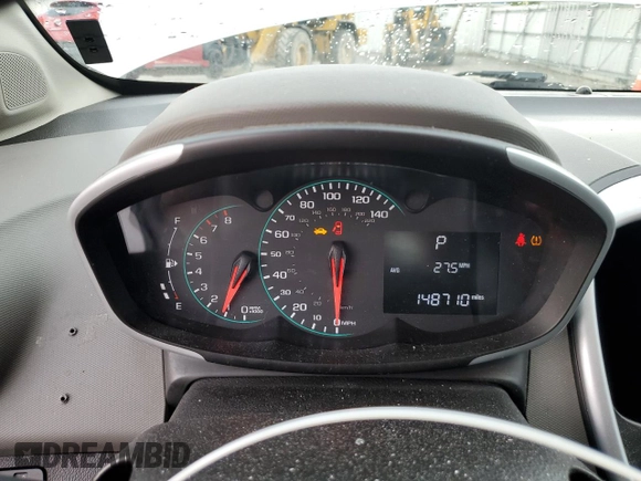2017 Chevrolet Sonic LT with VIN 1G1JG6SH0H4144831, listed as a Copart auction lot 53252905 with 148,710 mi miles and Salvage title. Bid and sale history available at DreamBid. Image 9.
