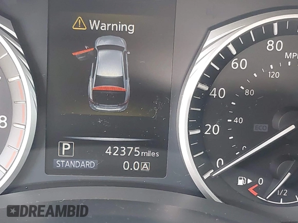 2018 Infiniti Q50 Luxe with VIN JN1EV7AP6JM363685, listed as a IAAI auction lot 42246139 with 42,375 mi miles and . Bid and sale history available at DreamBid. Image 15.