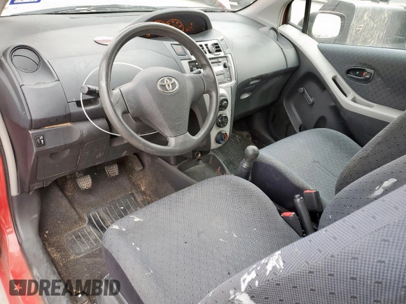 2011 Toyota Yaris with VIN JTDJT4K34B5326058, listed as a Copart auction lot 45973525 with 141,310 mi miles and Clean Title. Bid and sale history available at carsss.com. Image 8.