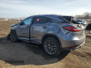 2021 Lexus RX 350 F Sport z VIN 2T2SZMDAXMC260051, wystawiony jako Copart lot #47360605 z przebiegiem Nie podano mil oraz Szkoda całkowita • Salvage title. Historia ofert i sprzedaży dostępna na DreamBid. Obrazek 2.