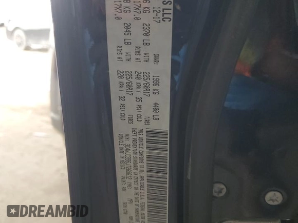 2018 Jeep Compass Latitude z VIN 3C4NJCBB6JT265612, wystawiony jako Copart lot #56628905 z przebiegiem 108 592 mil mil oraz Szkoda całkowita • Salvage title. Historia ofert i sprzedaży dostępna na DreamBid. Obrazek 12.