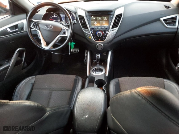 2014 Hyundai Veloster with VIN KMHTC6AD5EU192486, listed as a Copart auction lot 86204784 with 172,013 mi miles and Salvage Title. Bid and sale history available at carsss.com. Image 8.