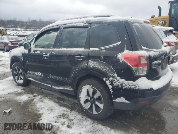 2017 Subaru Forester with VIN JF2SJABC4HH477211, listed as a Copart auction lot 87747625 with Not provided miles and Salvage title. Bid and sale history available at DreamBid. Image 2.