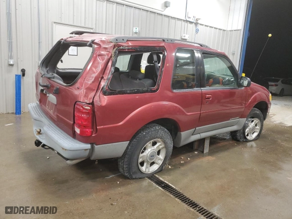 2001 Ford Explorer Sport with VIN 1FMYU70E91UC26555, listed as a Copart auction lot 83839804 with 140,891 mi miles and Clean Title. Bid and sale history available at carsss.com. Image 3.