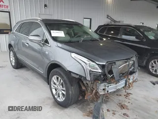 2020 Cadillac XT5 Premium Luxury FWD with VIN 1GYKNCRS4LZ152261, listed as a IAAI auction lot 41300929 with 53,709 mi miles. Bid and sale history available at carsss.com. Image 1.