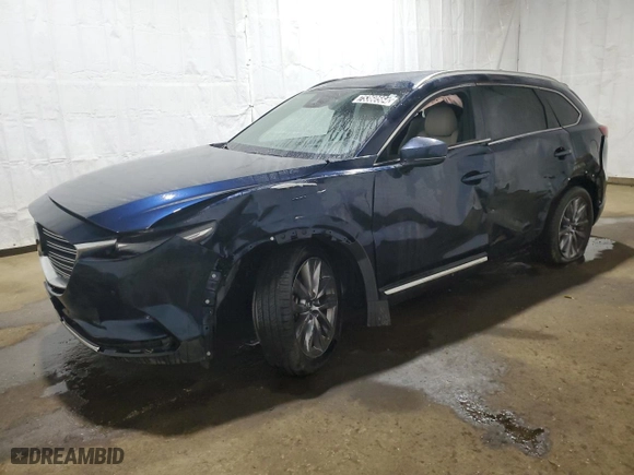 2021 Mazda CX-9 Grand Touring with VIN JM3TCBDY0M0536038, listed as a Copart auction lot 75360564 with 8,133 mi miles and Salvage Title. Bid and sale history available at carsss.com. Image 1.