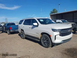 2023 Chevrolet Tahoe LT with VIN 1GNSKNKD0PR356526, listed as a IAAI auction lot 41730943 with 23,315 mi miles. Bid and sale history available at carsss.com. Image 1.