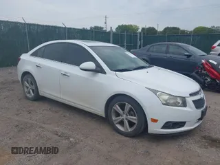 2012 Chevrolet Cruze LT w/2LT with VIN 1G1PG5SC8C7253389, listed as a IAAI auction lot 40073939 with 163,742 mi miles. Bid and sale history available at carsss.com. Image 1.