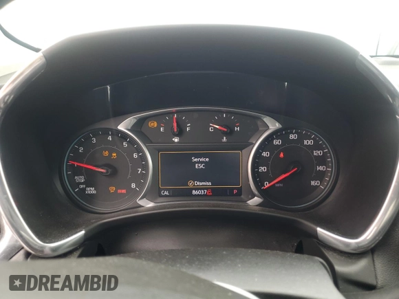 2019 Chevrolet Equinox LT with VIN 3GNAXKEV9KS551370, listed as a Copart auction lot 55043175 with 86,037 mi miles and Non Repairable. Bid and sale history available at DreamBid. Image 9.