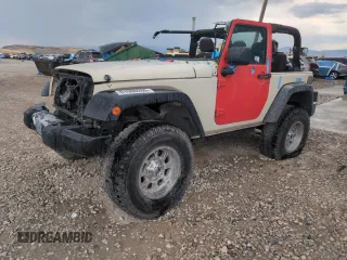 2013 Jeep Wrangler Sahara with VIN 1C4AJWBG9DL560781, listed as a Copart auction lot 61980265 with 86,436 mi miles and Salvage title. Bid and sale history available at DreamBid. Image 1.