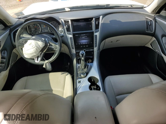 2021 Infiniti Q50 Luxe z VIN JN1EV7BP9MM700840, wystawiony jako Copart lot #51278255 z przebiegiem 38 056 mil mil oraz Szkoda całkowita • Salvage title. Historia ofert i sprzedaży dostępna na DreamBid. Obrazek 8.
