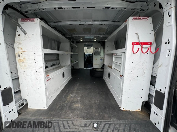 2015 Ford Transit with VIN 1FTNE2YM1FKA42474, listed as a Copart auction lot 51358645 with 252,999 mi miles and Clean Title. Bid and sale history available at DreamBid. Image 8.
