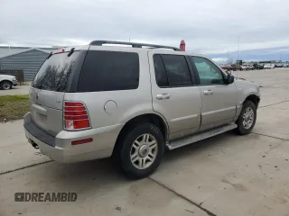 2003 Mercury Mountaineer Convenience z VIN 4M2ZU86K93UJ11852, wystawiony jako Copart lot #89218085 z przebiegiem 241 814 mil mil oraz Szkoda całkowita • Salvage title. Historia ofert i sprzedaży dostępna na DreamBid. Obrazek 3.
