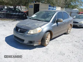 2008 Suzuki SX4 Sport with VIN JS2YC414285102956, listed as a IAAI auction lot 41778549 with 1 mi miles. Bid and sale history available at carsss.com. Image 2.