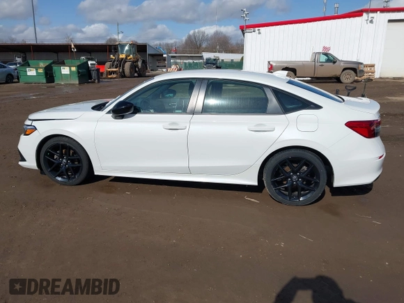 2022 Honda Civic Sport z VIN 2HGFE2F57NH547586, wystawiony jako IAAI lot #41706759 z przebiegiem 33 826 mil mil oraz . Historia ofert i sprzedaży dostępna na DreamBid. Obrazek 14.