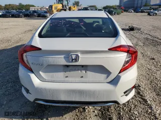 2019 Honda Civic Sedan LX with VIN 2HGFC2F62KH585253, listed as a Copart auction lot 51227105 with 44,913 mi miles and Salvage Title. Bid and sale history available at carsss.com. Image 6.