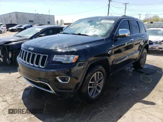 2014 Jeep Grand Cherokee Limited z VIN 1C4RJFBG5EC208981, wystawiony jako Copart lot #52401974 z przebiegiem 138 620 mil mil oraz Czysty tytuł • Clean title. Historia ofert i sprzedaży dostępna na DreamBid. Obrazek 1.
