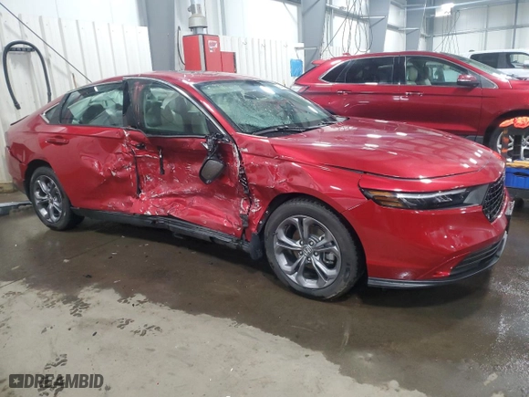 2024 Honda Accord Sedan EX with VIN 1HGCY1F30RA067901, listed as a Copart auction lot 43445365 with 1,227 mi miles and Salvage Title. Bid and sale history available at carsss.com. Image 4.