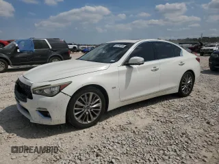 2019 Infiniti Q50 Luxe z VIN JN1EV7AP1KM510030, wystawiony jako Copart lot #53196395 z przebiegiem 61 485 mil mil oraz Szkoda całkowita • Salvage title. Historia ofert i sprzedaży dostępna na DreamBid. Obrazek 1.