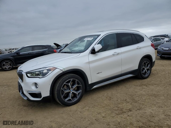 2016 BMW X1 xDrive28i with VIN WBXHT3C3XGP887421, listed as a Copart auction lot 53167135 with 67,506 mi miles and Salvage Title. Bid and sale history available at carsss.com. Image 1.