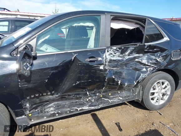 2024 Chevrolet Equinox LT with VIN 3GNAXUEG4RL365267, listed as a IAAI auction lot 42599014 with 22,967 mi miles and . Bid and sale history available at DreamBid. Image 6.