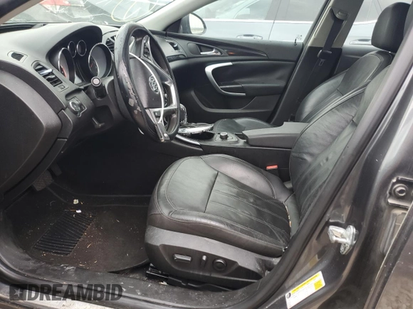 2011 Buick Regal CXL Turbo TO7 with VIN W04G15GV0B1127879, listed as a Copart auction lot 78176644 with Not Provided miles and Salvage Title. Bid and sale history available at carsss.com. Image 7.