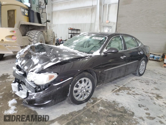 2008 Buick LaCrosse CXL with VIN 2G4WD582781203027, listed as a Copart auction lot 44278515 with 0 mi miles and Salvage Title. Bid and sale history available at carsss.com. Image 1.
