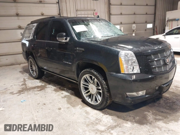 2013 Cadillac Escalade Premium with VIN 1GYS4CEFXDR209348, listed as a IAAI auction lot 42314700 with 122,923 mi miles and . Bid and sale history available at DreamBid. Image 1.